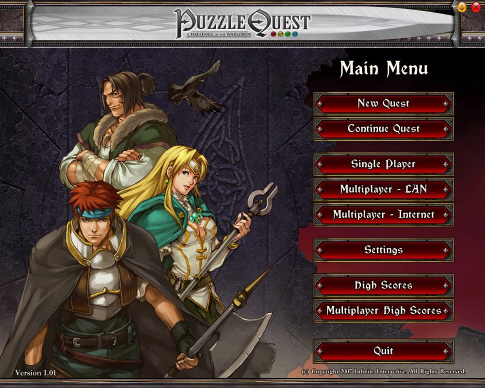 Puzzle Quest: Challenge of the Warlords screenshot 5 for Playstation 2